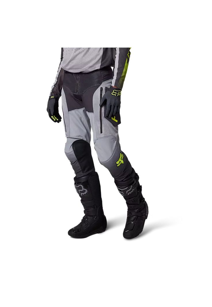 Pantalon Moto Ranger Air Offroad Gris Fox-1