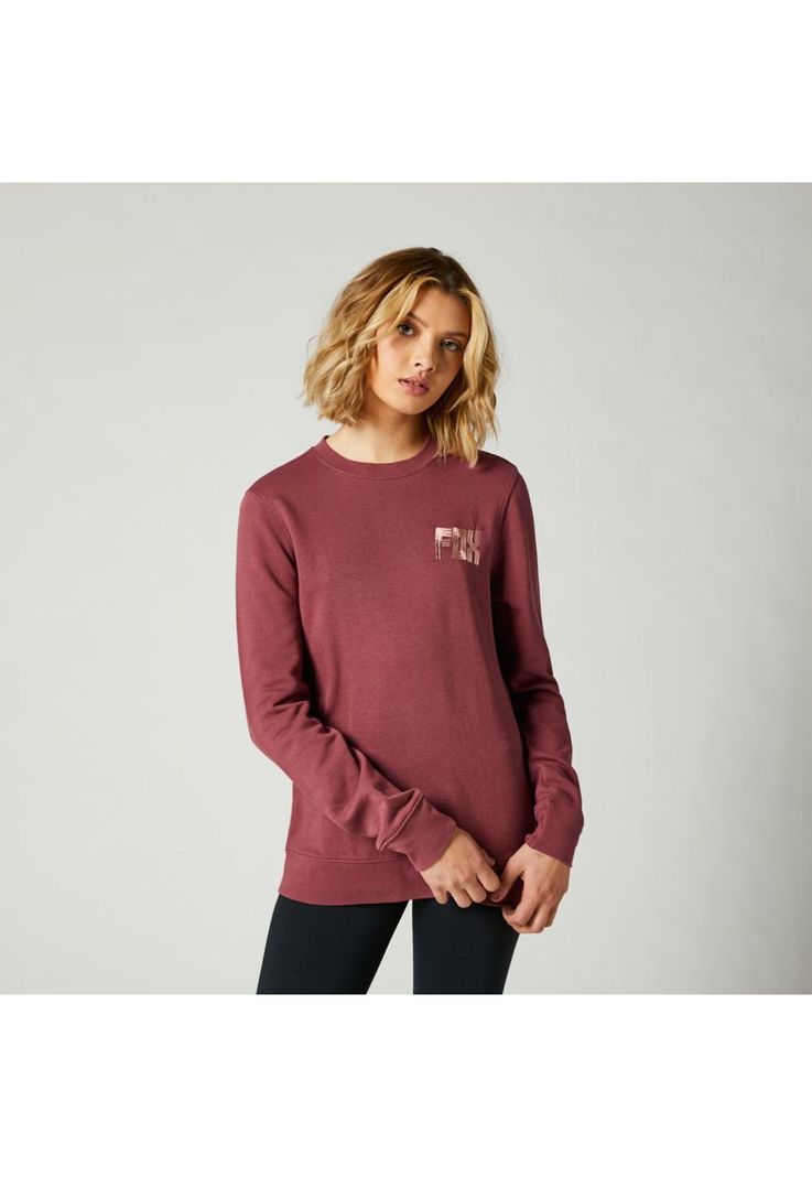 Poleron Lifestyle Mujer Sent Morado Fox-0