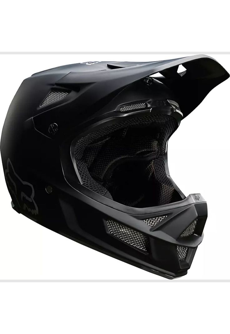 Casco Bicicleta Rampage Comp Negro Matte Fox-0