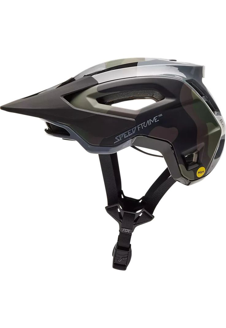 Casco Bicicleta Speedframe Pro Camo Verde Fox-1