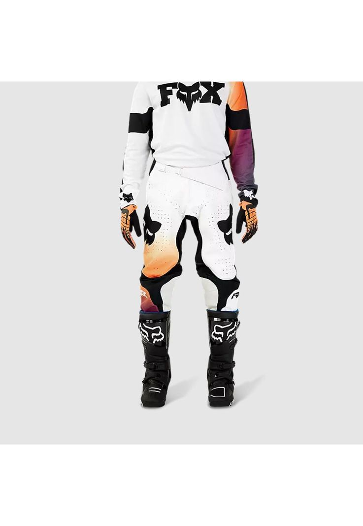 Pantalon Moto 360 Streak Blanco Fox-2