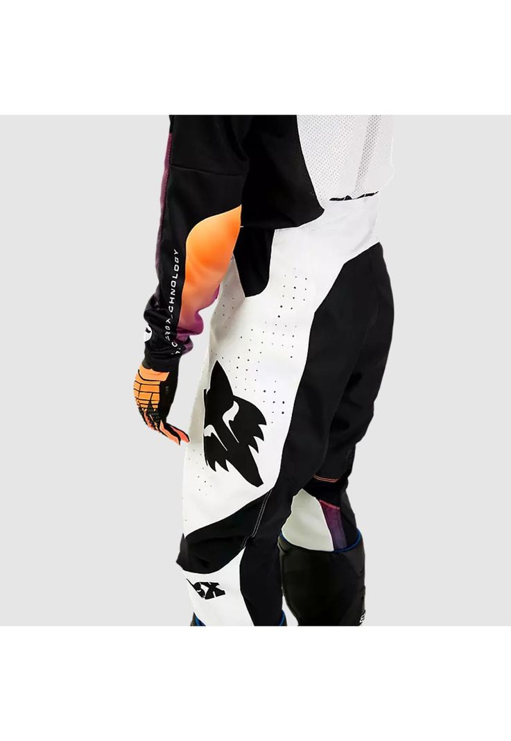 Pantalon Moto 360 Streak Blanco Fox-4
