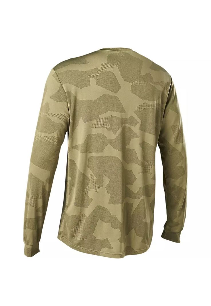 Polera Bicicleta Manga Larga Ranger Trudri Cafe Fox-1