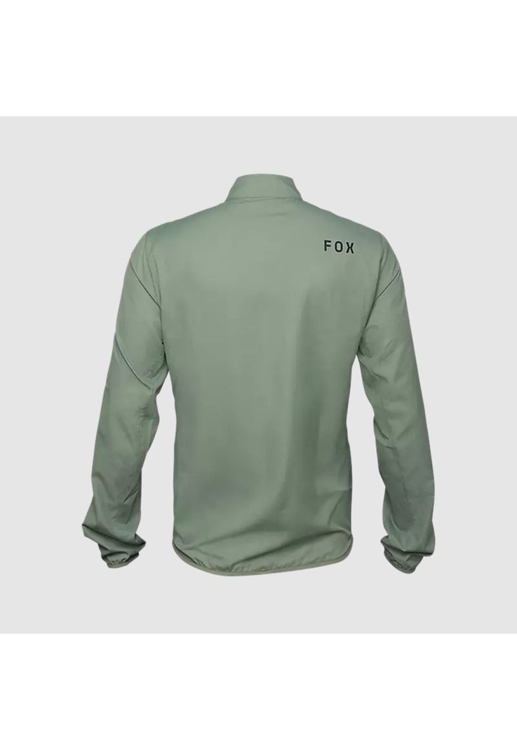 Chaqueta Cortavientos Bicicleta Ranger Verde Fox-1