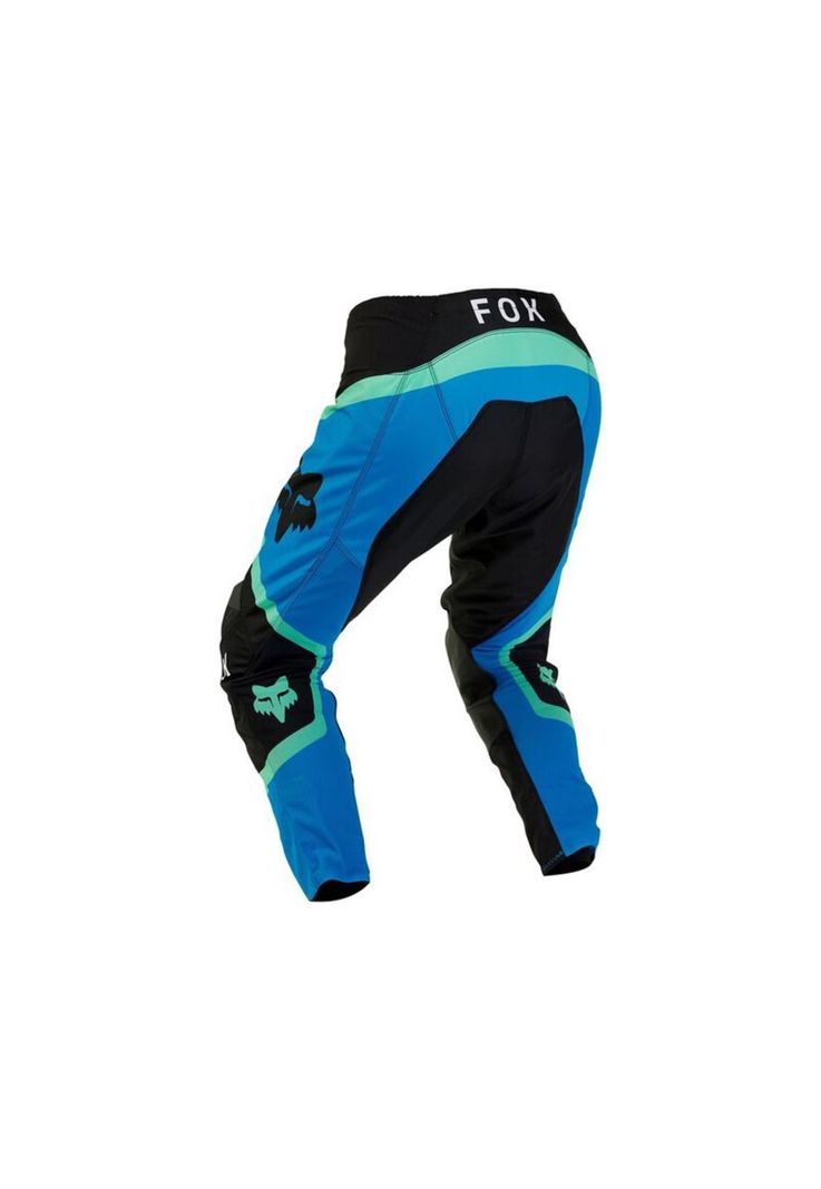 Pantalon Moto Niño 180 Ballast Negro/Azul Fox-1