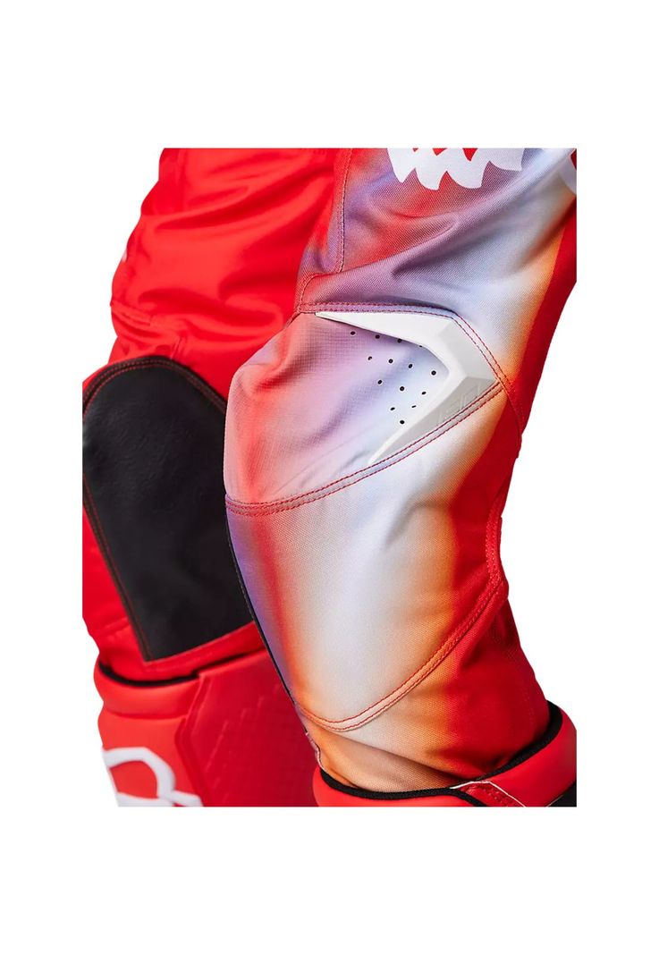 Pantalon Moto Niño 180 Toxsyk Rojo Fox-4