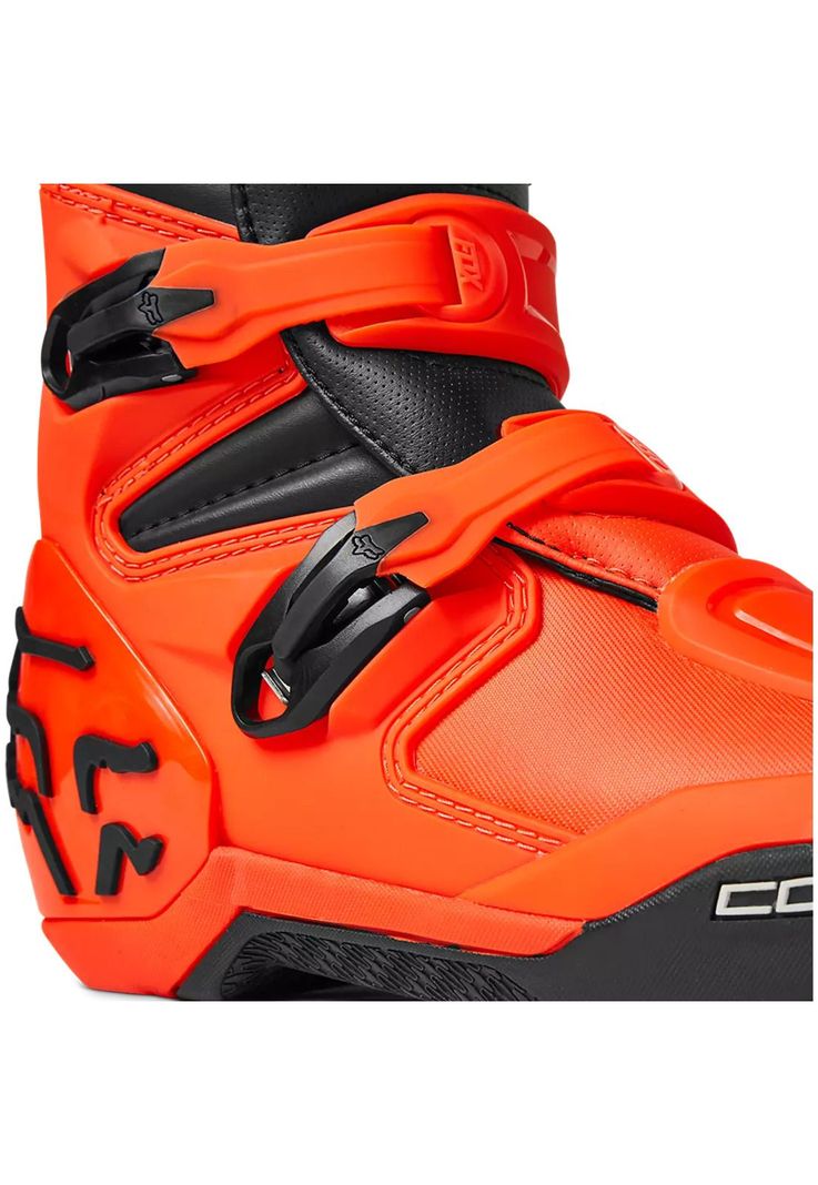 Botas Moto Comp Naranjo Fox-6