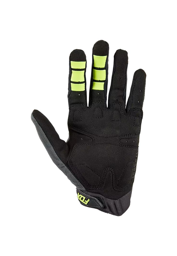 Guantes Moto Bomber LT-CE Gris/Amarillo Fox-1