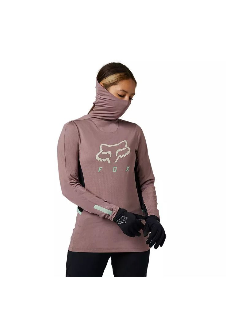 Polera Moto Mujer Ranger Drive Morado Fox-1