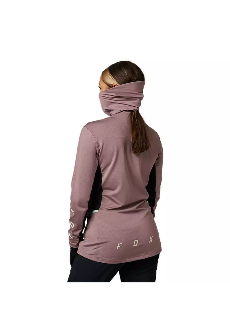 Polera Moto Mujer Ranger Drive Morado Fox-2