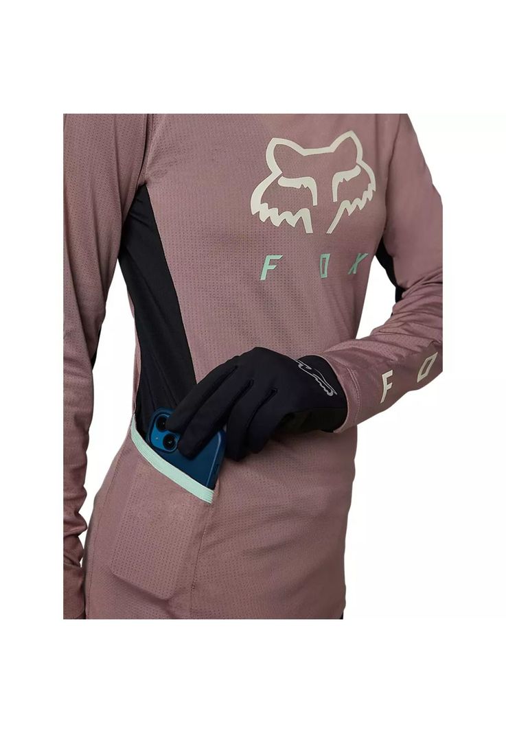 Polera Moto Mujer Ranger Drive Morado Fox-3