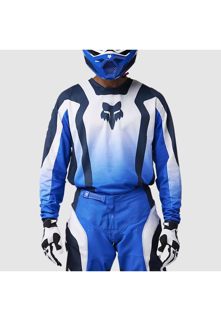 Polera Moto 180 Lean Azul Fox-2