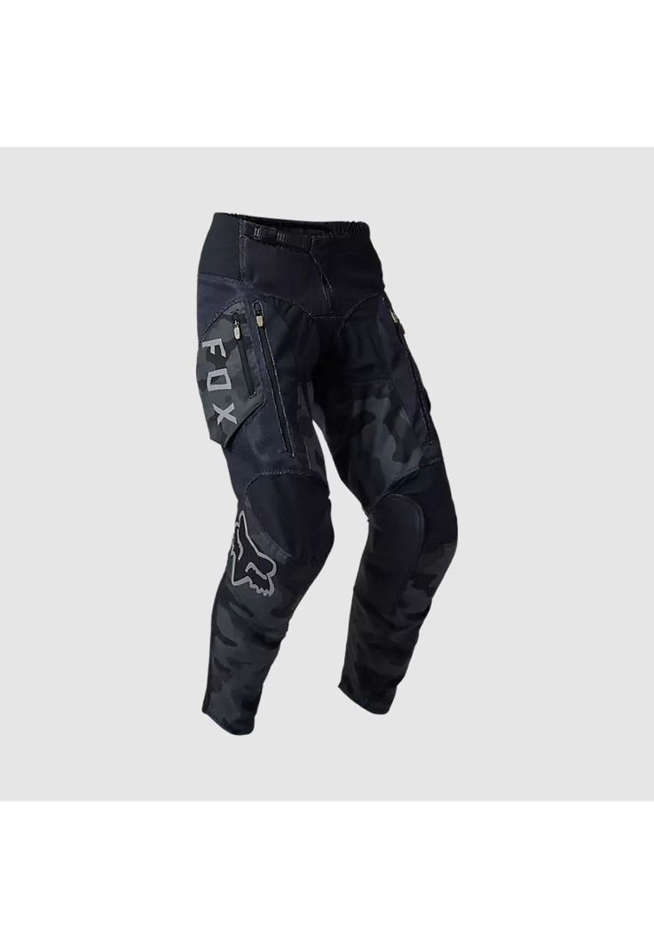 Pantalon Moto Ranger Air Offroad Negro Camo Fox-0