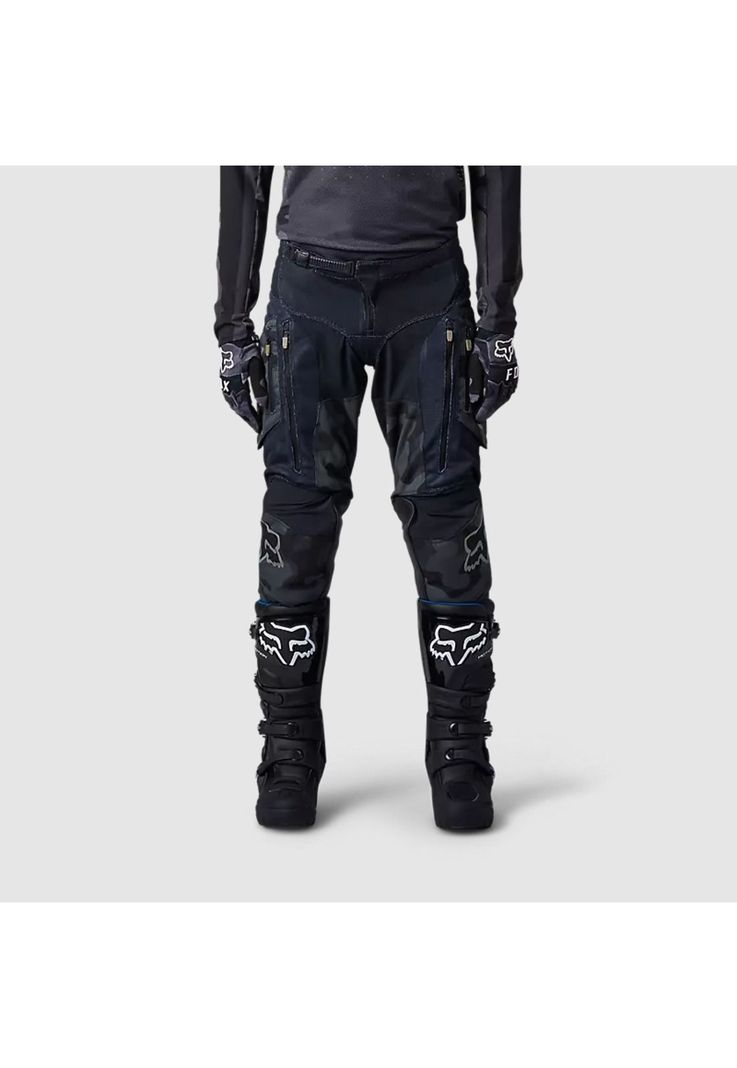 Pantalon Moto Ranger Air Offroad Negro Camo Fox-1