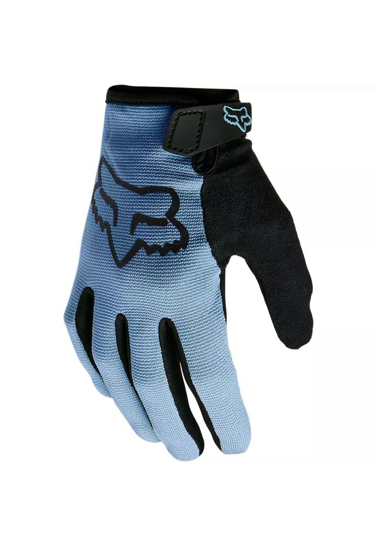 Guantes Bicicleta Mujer Ranger Azul Fox-0