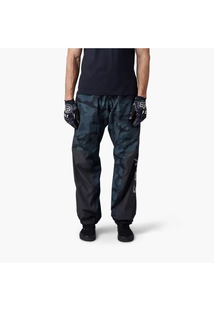 Pantalon Moto Ranger Drive SXS Camo Negro Fox-1