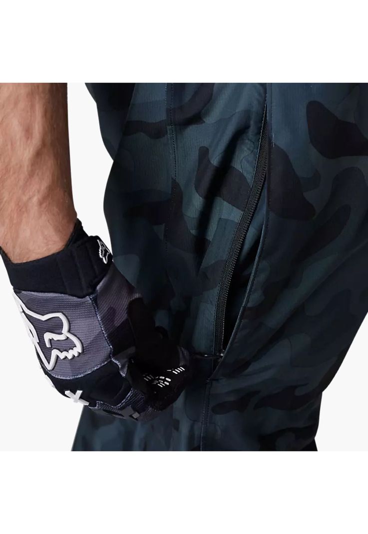 Pantalon Moto Ranger Drive SXS Camo Negro Fox-6