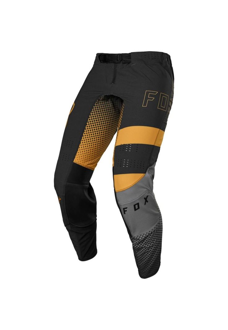 Pantalon Moto Flexair Riet Negro Fox-1
