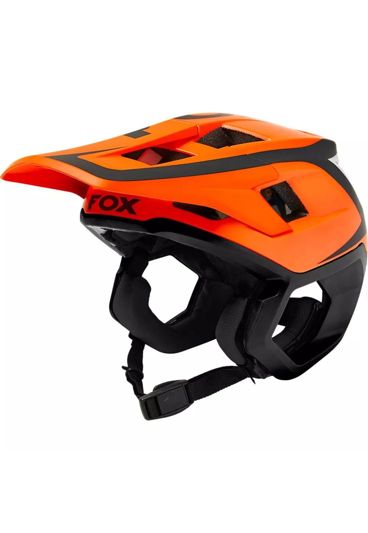 Casco Bicicleta Dropframe Pro Dvide Naranjo Fox-1