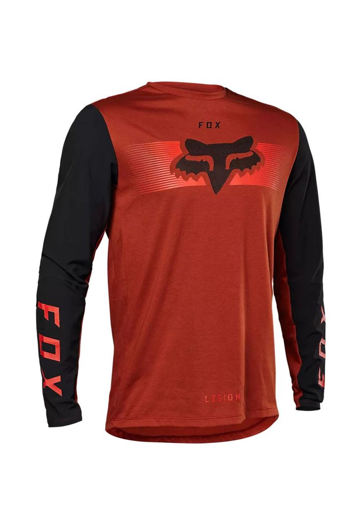 Polera Moto Ranger Offroad Rojo Fox-0