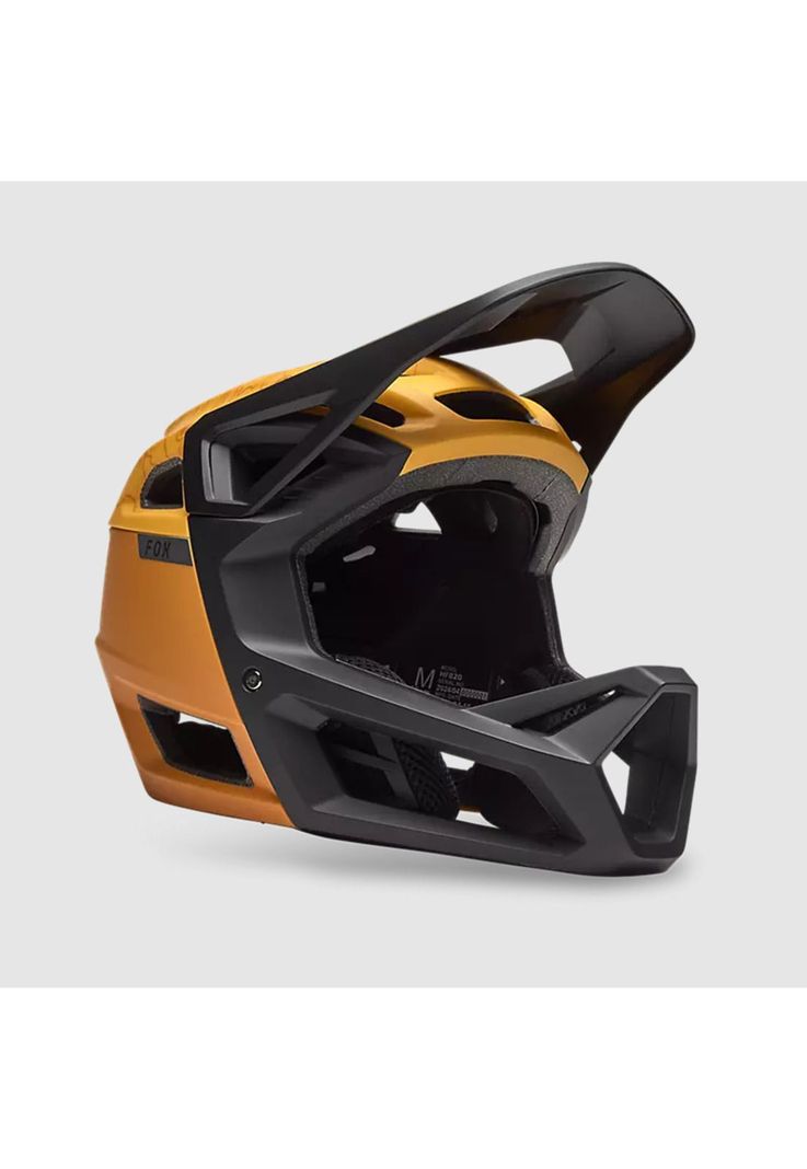 Casco Bicicleta New Proframe Frecuency Amarillo Fox-1