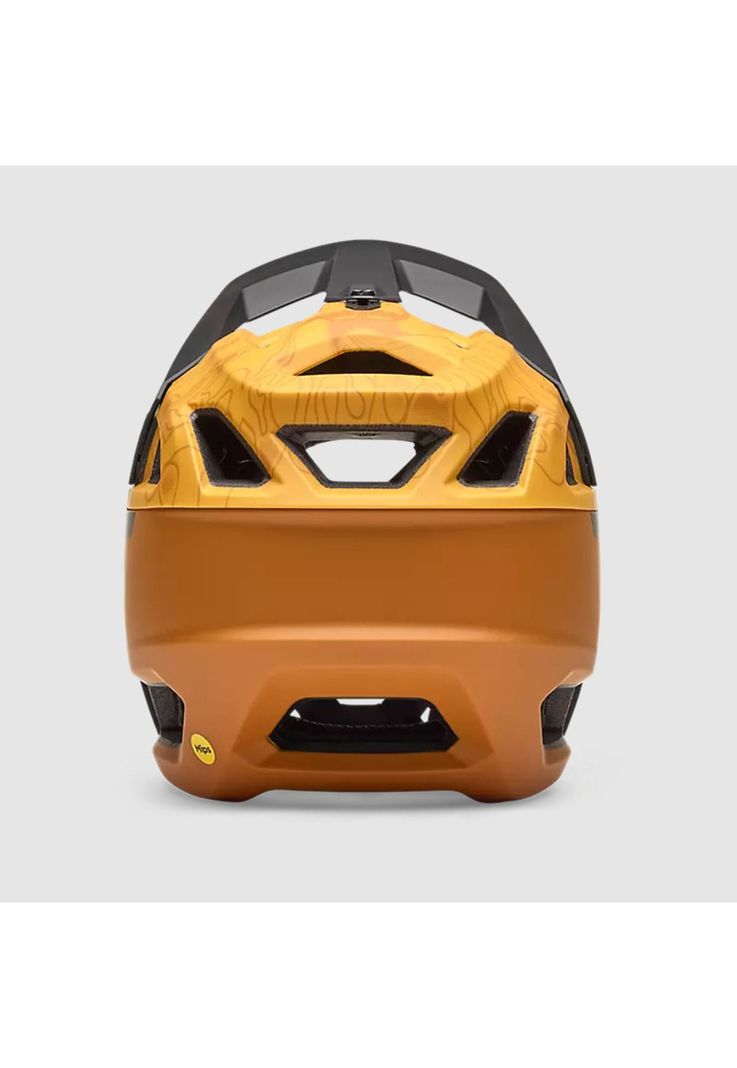 Casco Bicicleta New Proframe Frecuency Amarillo Fox-4