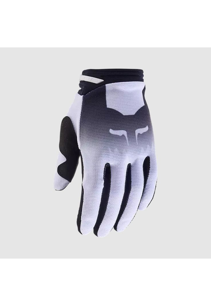 Guantes Moto Mujer 180 Flora Blanco Fox-0