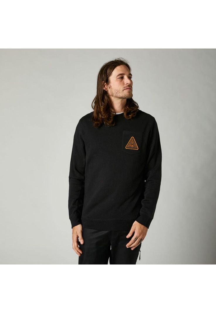 Poleron Lifestyle Shinbone Negro Fox S