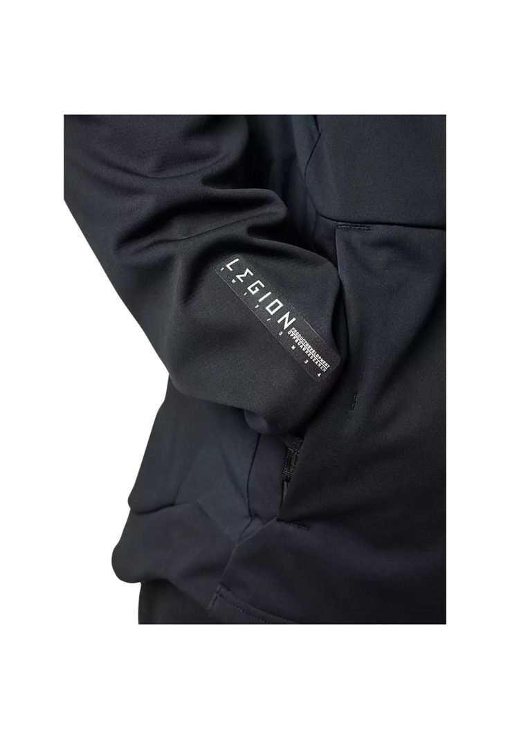 Chaqueta Moto Defend Drive Windblock Zip Negro Fox-4