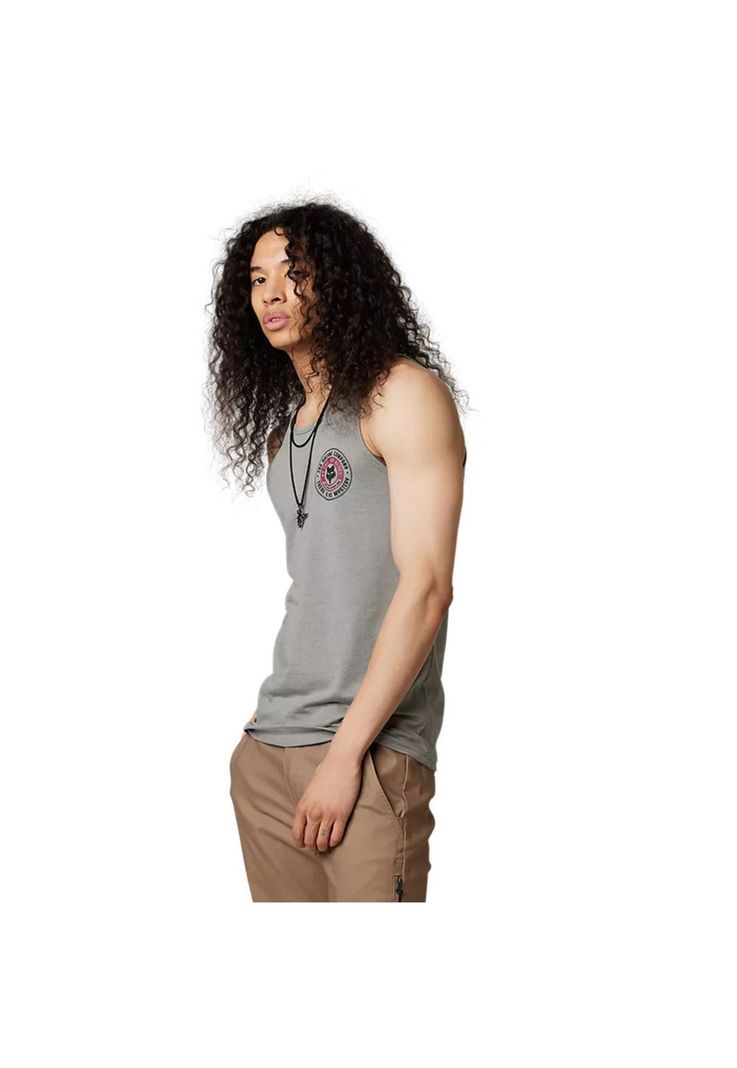 Polera Lifestyle Sin Mangas Mysticks Gris Fox-1