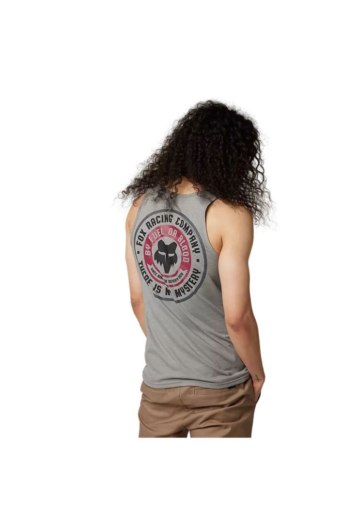 Polera Lifestyle Sin Mangas Mysticks Gris Fox-2