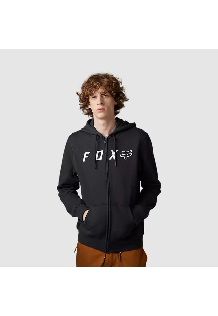 Poleron Lifestyle Absolute Zip Negro Fox-0