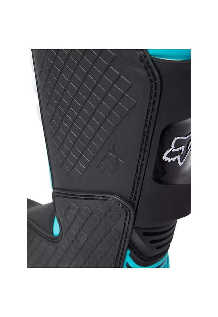 Botas Moto Niño Comp Celeste Fox-8