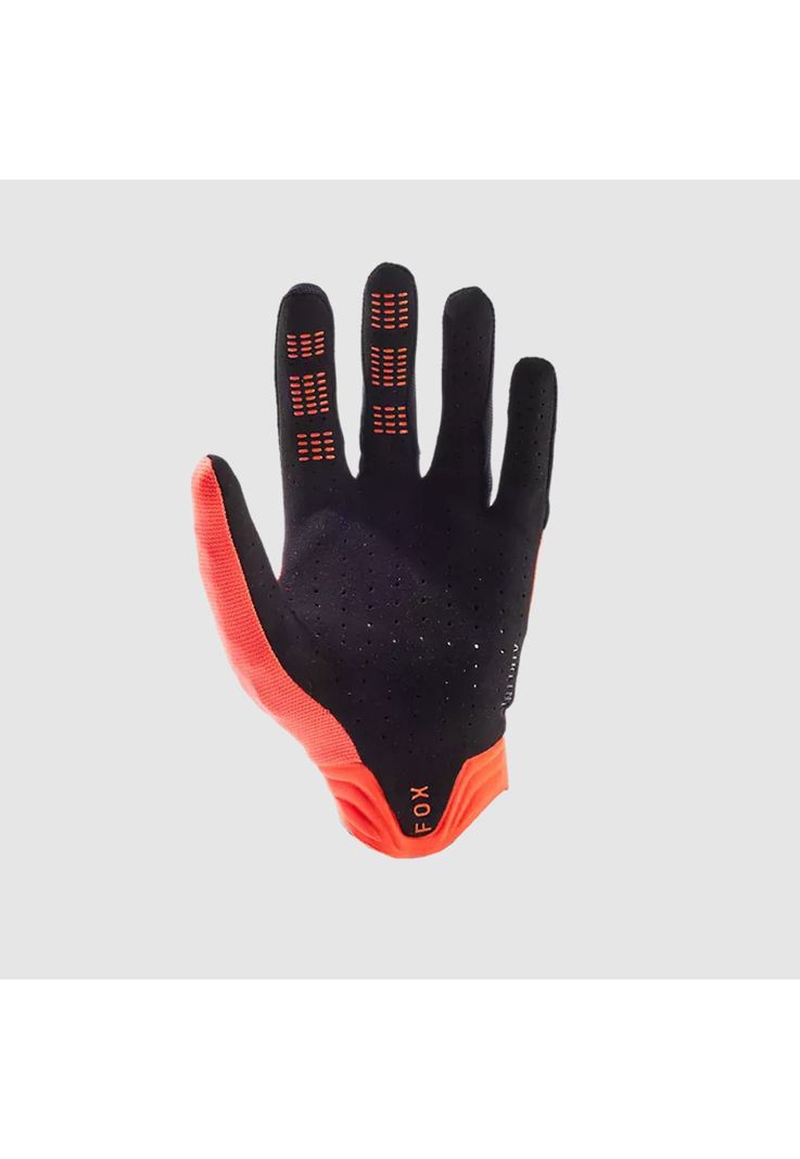 Guantes Moto Airline Naranjo Fluor Fox-1