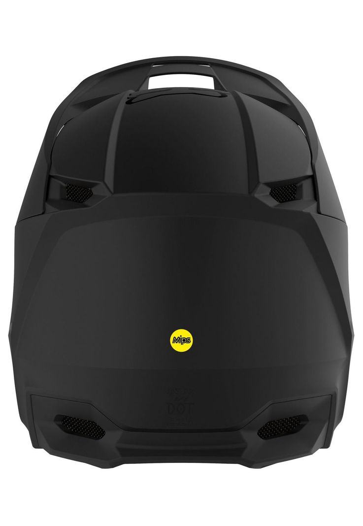Casco Moto V1 Niño Negro Matte Fox-3