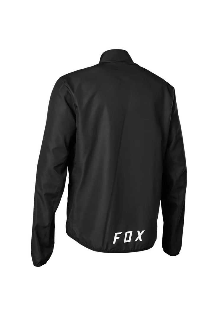 Chaqueta Cortavientos Bicicleta Ranger Negro/Gris Fox-1