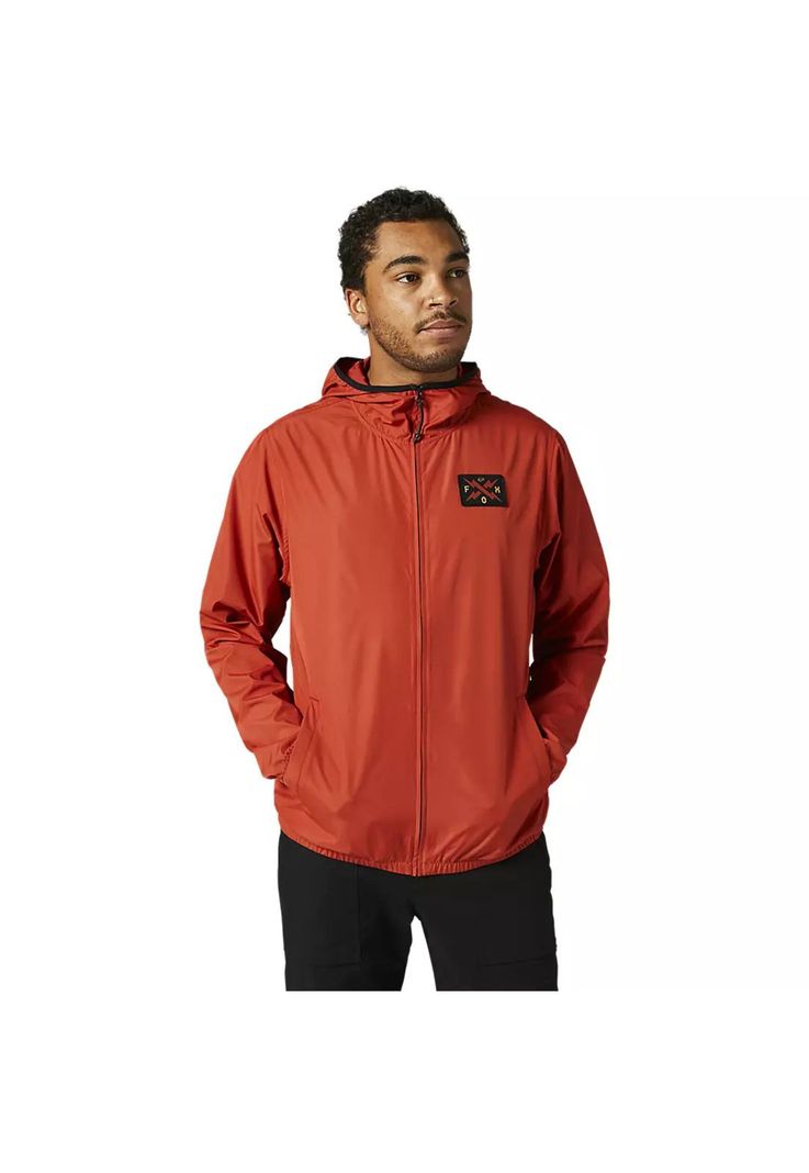 Chaqueta Lifestyle Cortavientos Calibrated Rojo Fox-0