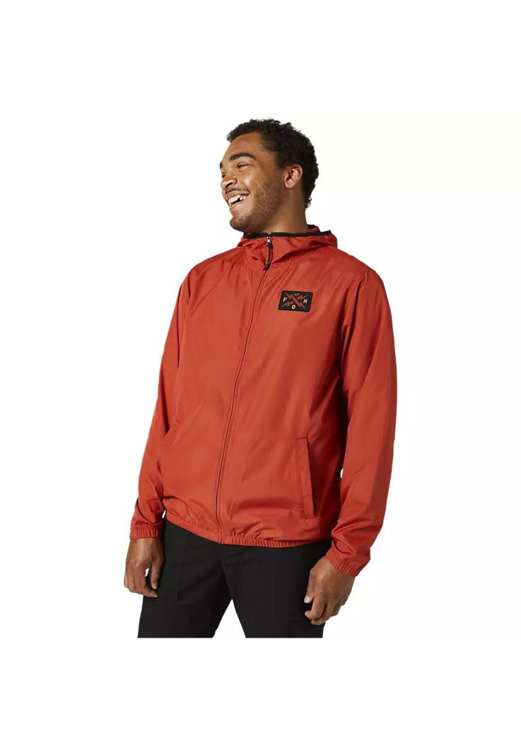 Chaqueta Lifestyle Cortavientos Calibrated Rojo Fox-2