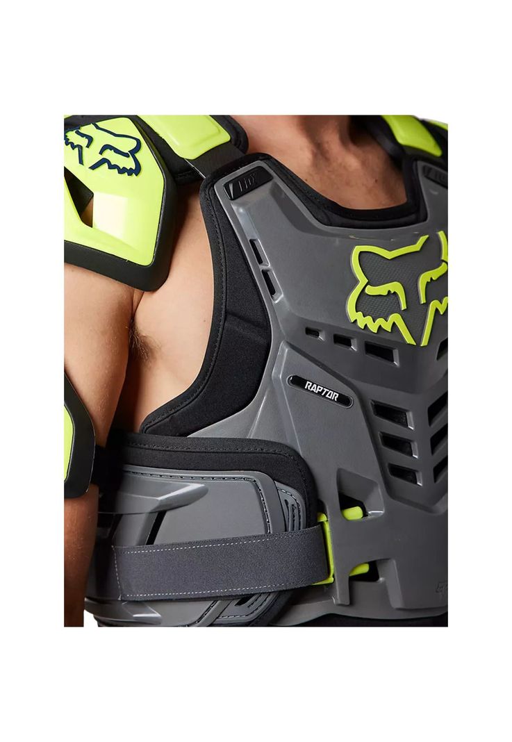 Jofa Moto Raptor Amarillo/Gris Fox-3