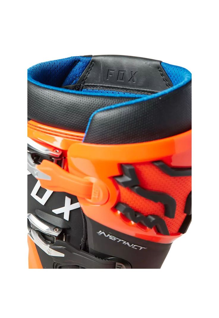 Botas Moto Instinct Naranjo Fox-5