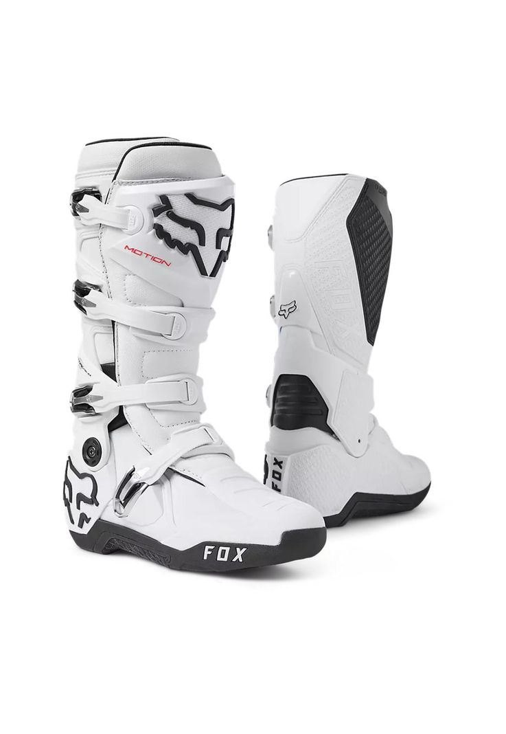 Botas Moto Motion Blanco Fox-0