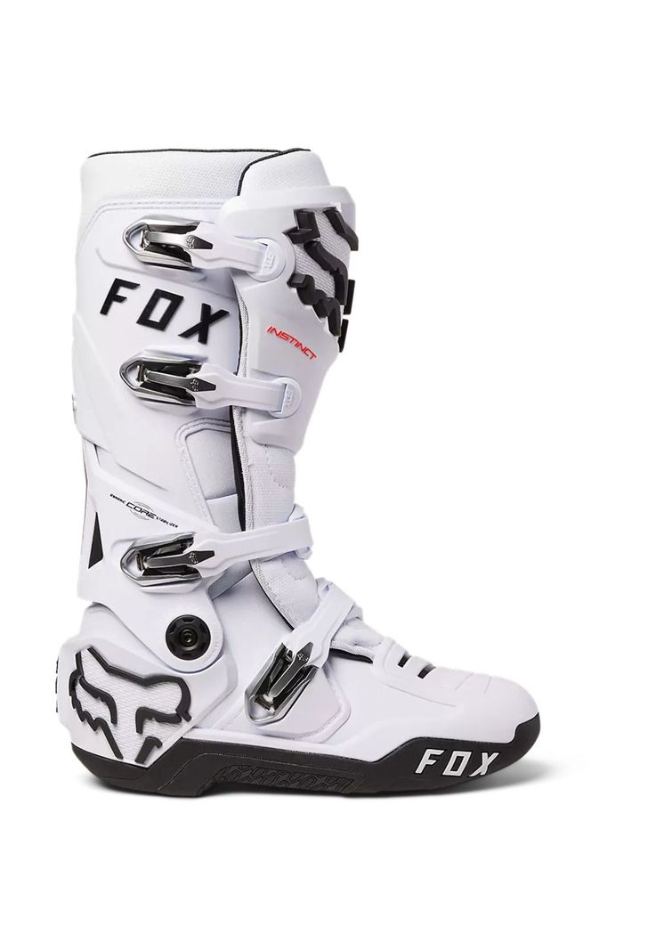 Botas Moto Instinct Blanco Fox-1