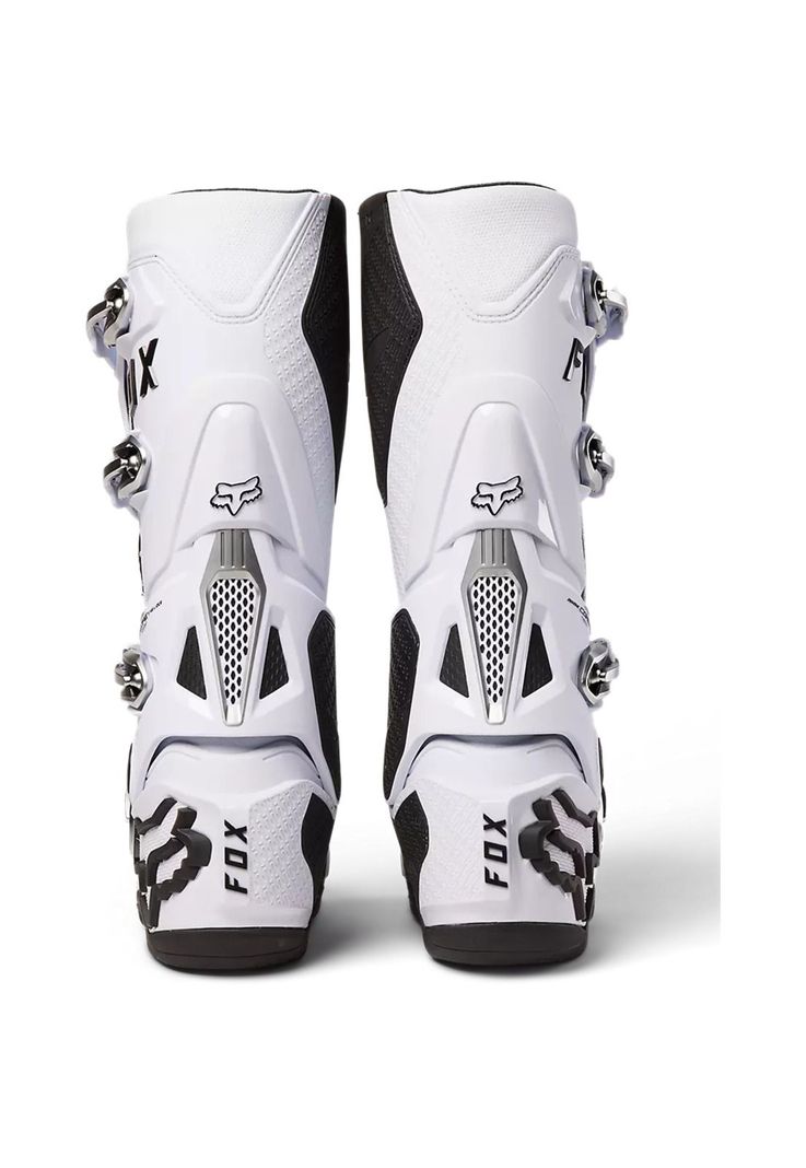 Botas Moto Instinct Blanco Fox-4