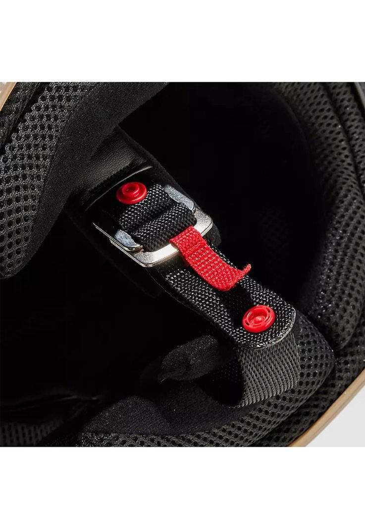 Casco Moto V1 Solid Cafe Claro Fox-6
