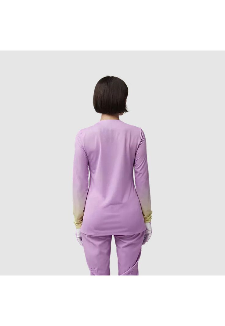 Polera Bicicleta Mujer Flexair TS57 Edicion Limitada Manga Larga Rosado Fox-3