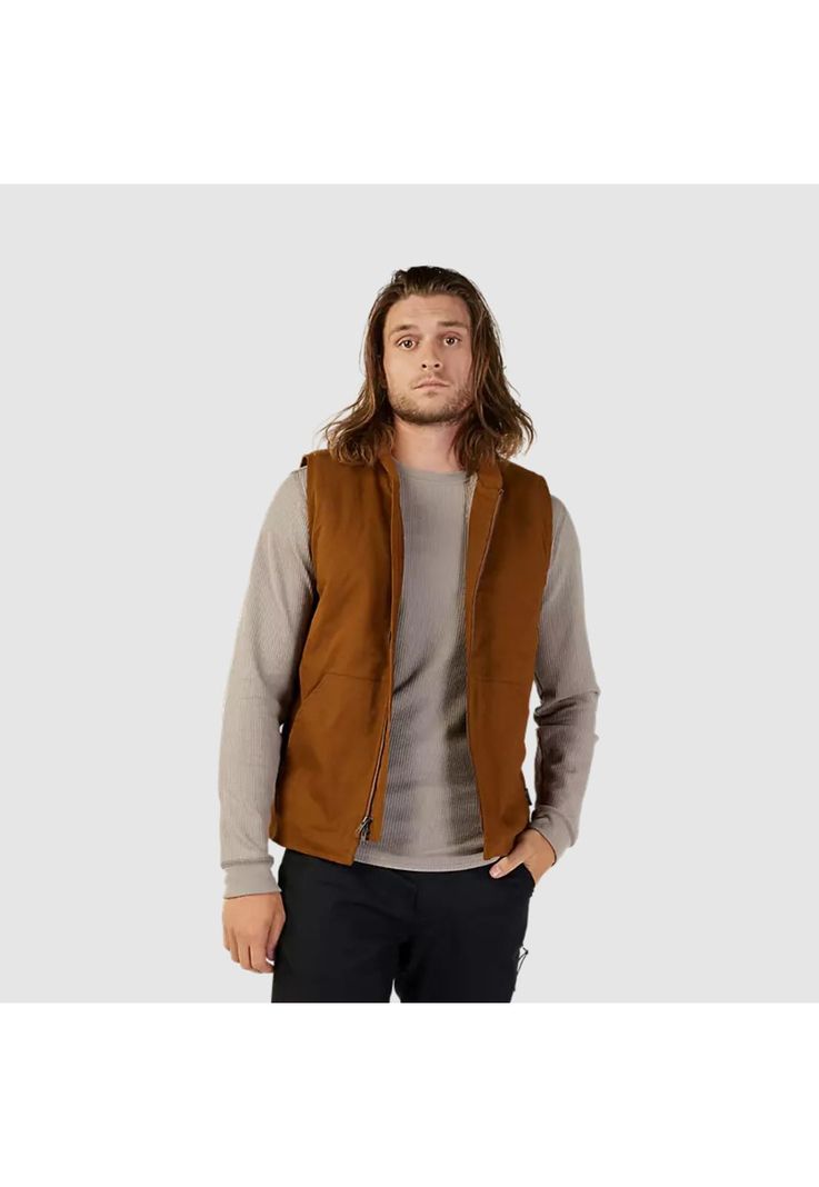 Chaqueta Lifestyle Source Sherpa Sin Mangas Cafe Fox-1