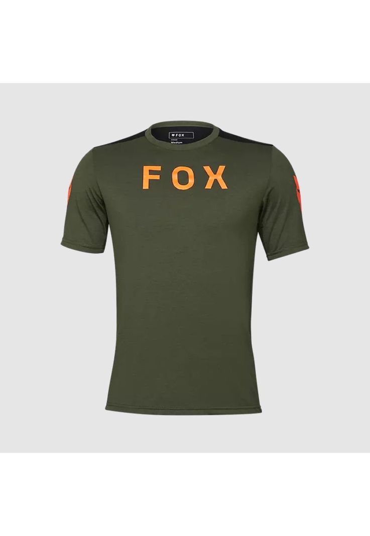 Polera Bicicleta Ranger Aviation drirelease® Verde Fox-0