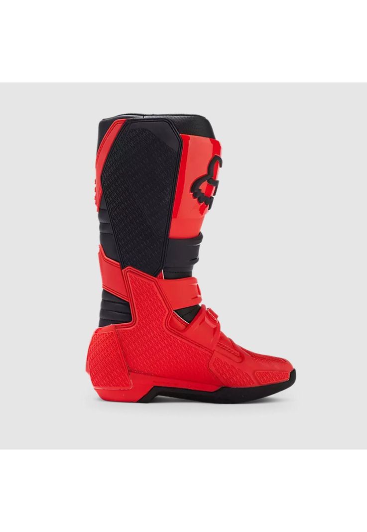Botas Moto Niño Comp Rojo Fox-2