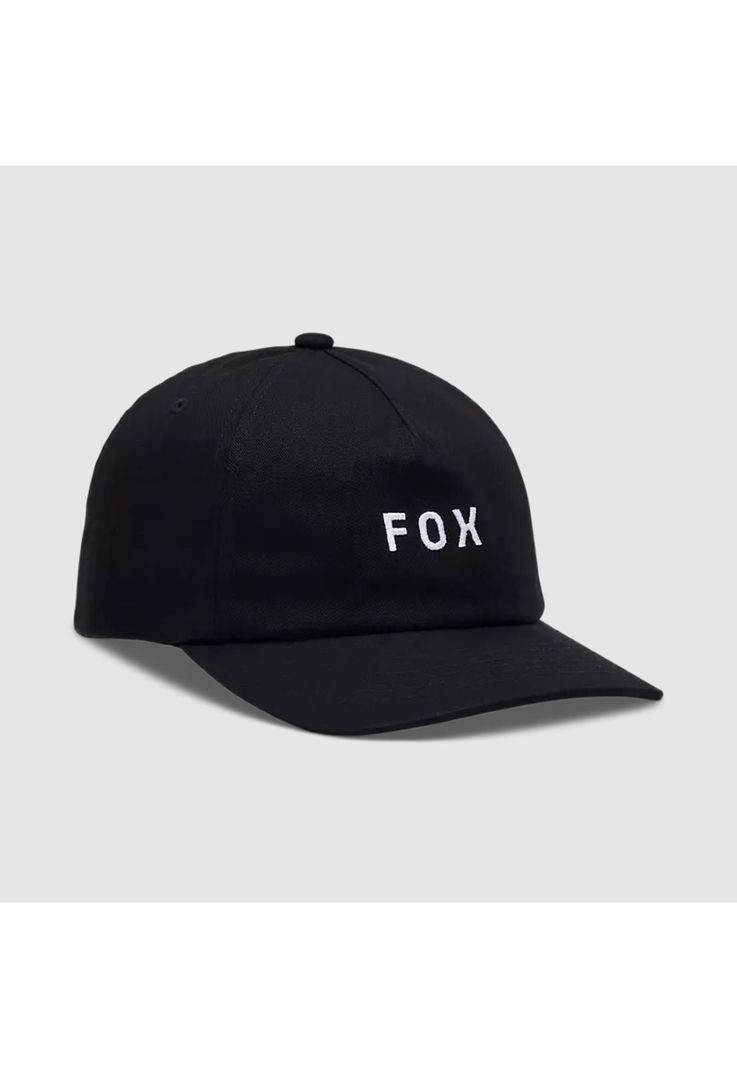 Gorro Jockey Lifestyle Wordmark Ajustable Negro Fox-0