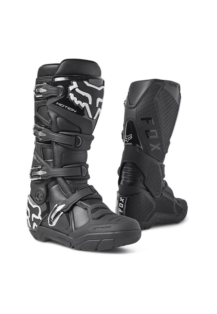 Botas Moto Motion X Negro Fox-0